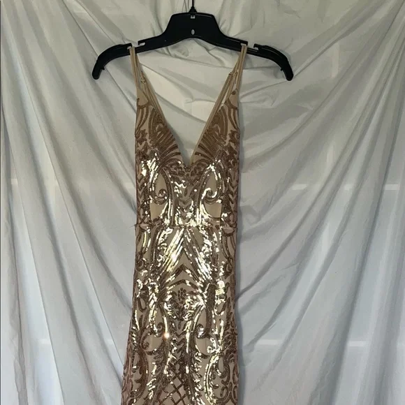 Windsor | Dresses | Windsor Prom Dress Size Small Color Rose Gold | Poshmark